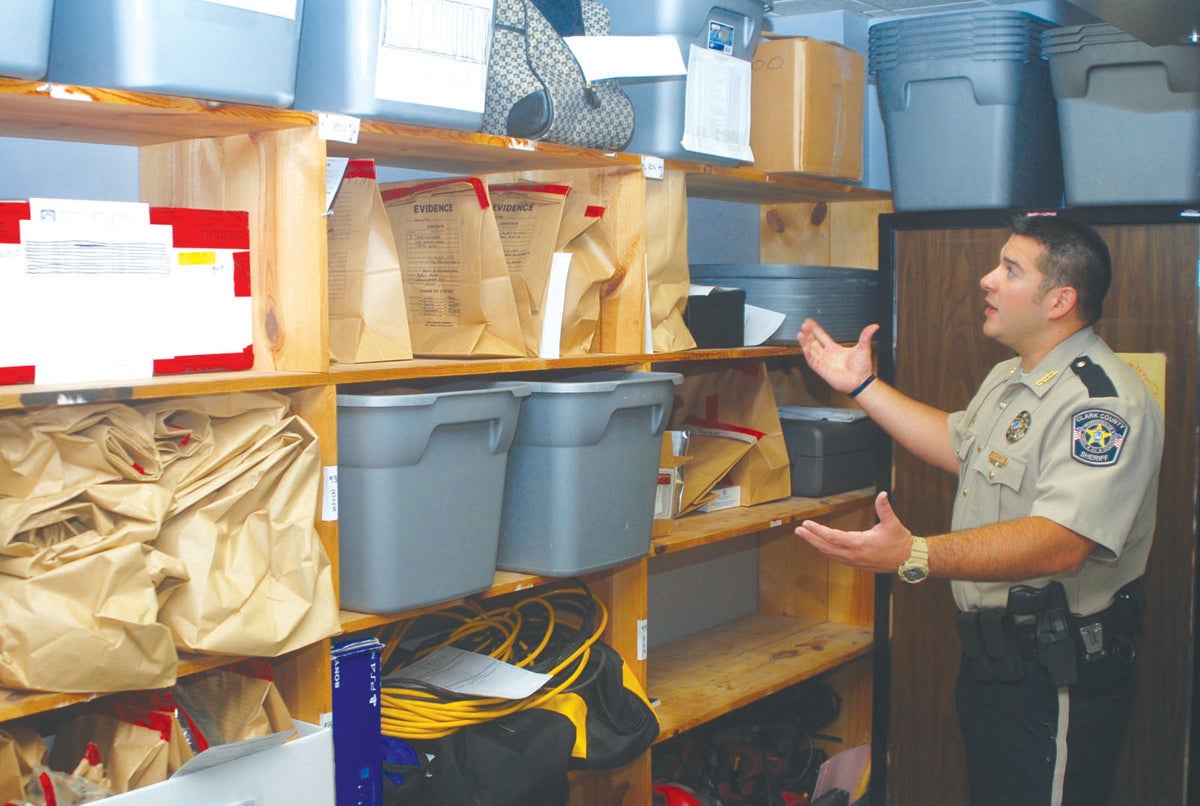 Police Evidence Room